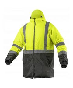 Светоотражающая куртка парка HOEGERT LEDA, желтая, 2XL, фото  | SNABZHENIE.com.ua