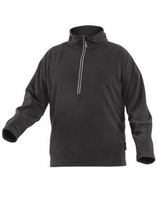 Флисовая толстовка HOEGERT EDER на молнии, черная, 2XL, фото  | SNABZHENIE.com.ua
