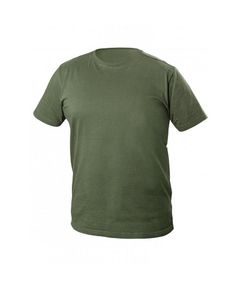 Футболка HOEGERT хлопковая VILS, темно-зеленая, 2XL, фото  | SNABZHENIE.com.ua