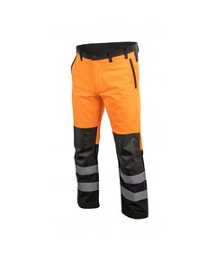 Сигнальні брюки HOEGERT SOFTSHELL TRAUN, оранжеві, для роботи, фото  | SNABZHENIE.com.ua