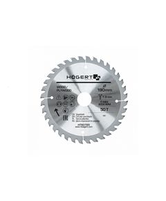 Пильный диск по дереву 190x50Tx30, Mn65, HOEGERT HT6D785, фото  | SNABZHENIE.com.ua