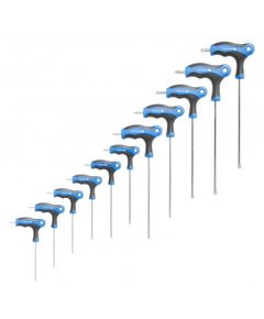 Набір T-подібних ключів Torx 10 шт HOEGERT HT1W881, фото  | SNABZHENIE.com.ua