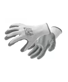 HOEGERT Перчатки рабочие GLAN с нитриловым покрытием W, 12 пар, фото  | SNABZHENIE.com.ua