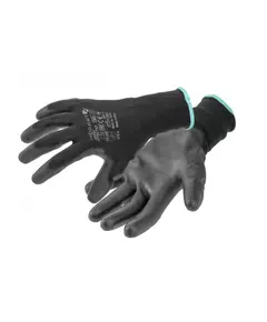 HOEGERT Перчатки рабочие JAGST с полиуретановым покрытием W, 12 пар, фото  | SNABZHENIE.com.ua