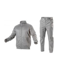 Комплект защитной одежды HOEGERT FABIAN, светло-серый, 3XL, фото  | SNABZHENIE.com.ua