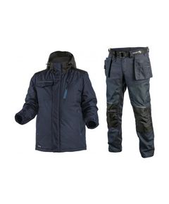 Комплект утепленої робочої одежі HOEGERT, темно-синій, фото  | SNABZHENIE.com.ua