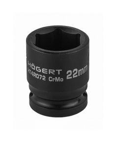 Головка торцева ударна шестигранна 1/2, 22 мм, CrMo HOEGERT HT4R072, фото  | SNABZHENIE.com.ua