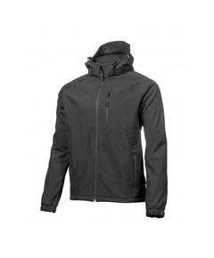 Куртка HOEGERT DITTER SOFTSHELL з капюшоном чорна для чоловіків, фото  | SNABZHENIE.com.ua