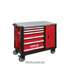 Шафа-вагонетка для инструментов YATO с 6 ящиками, 1000x 1130x 570 мм, фото  | SNABZHENIE.com.ua