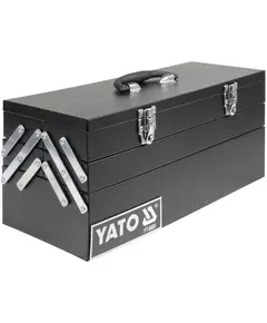 Ящик для инструмента металлический 460 х 200 х 225 мм YATO (YT-0885), фото  | SNABZHENIE.com.ua
