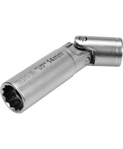 Головка торцевая M14 шарнирная 12-гранная, квадрат 3/8 YATO YT-38512, фото  | SNABZHENIE.com.ua