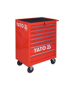 Шкаф-тележка для инструментов YATO 7 ящиков, 995x680x458 мм, фото  | SNABZHENIE.com.ua