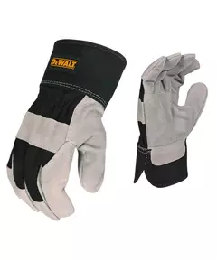 Перчатки универсальные, с кожаной ладонью и пальцами DeWALT DPG41L, фото  | SNABZHENIE.com.ua