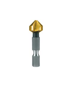 Зенкер 20,5 мм 1/4 HSS TiN 90° с шестигранным хвостовиком RUKO, фото  | SNABZHENIE.com.ua