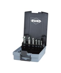 Набір зенкерів QUICKCut 6 шт. HSS Co, 90° у кейсі RUKO 102752EROR, фото  | SNABZHENIE.com.ua