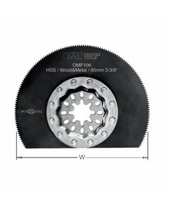 Пильне полотно осциляційне STARLOCK OMF106-X1, 85 мм, TPI 19, 1 шт., фото  | SNABZHENIE.com.ua
