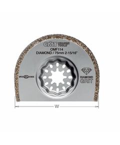 Пильное полотно осцилляционное STARLOCK OMF114-X5, 75 мм, фото  | SNABZHENIE.com.ua