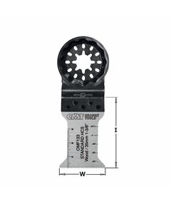 Пильное полотно осциляционное STARLOCK OMF133-X1, W=35, TPI=18, 1 шт., фото  | SNABZHENIE.com.ua