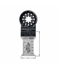 Пильное полотно осциллирующее STARLOCK OMF157-X1, W=30, I=50, TPI=21, фото  | SNABZHENIE.com.ua