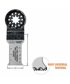 Пильное полотно осцилляционное STARLOCK OMF222-X50, 50 шт, 28 мм, 55 мм, фото  | SNABZHENIE.com.ua