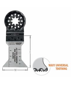 Пильное полотно STARLOCK OMF223-X1, W=44, I=55, TPI=18, 1 шт., фото  | SNABZHENIE.com.ua
