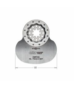 Полотно осциллирующее STARLOCK OMF245-X5, W=60, K=2,2 (5 шт.), фото  | SNABZHENIE.com.ua