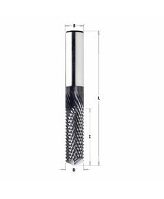 Фреза VHM 12мм I=25 L=75 S=12 RH Z4 AlTiN Ita Tools 151.120.25D, фото  | SNABZHENIE.com.ua