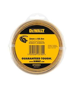 Леска для триммера DeWALT DT20651, 2 мм, 68 м, фото  | SNABZHENIE.com.ua