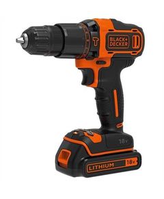 Акумуляторна ударна дрель-шуруповерт BLACK DECKER BDCHD18KB 18 В, фото  | SNABZHENIE.com.ua