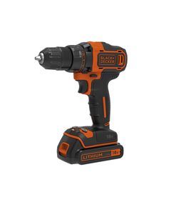 Аккумуляторная дрель-шуруповерт BLACK DECKER 18 В BDCDD186KB, фото  | SNABZHENIE.com.ua
