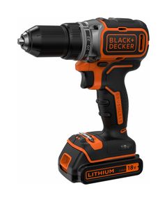 Бесщёточная аккумуляторная дрель-шуруповёрт BLACK DECKER BL186KB, фото  | SNABZHENIE.com.ua