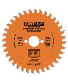 Дисковая пила CMT 120x20 мм, Z36 для цветных металлов и ламината, фото  | SNABZHENIE.com.ua
