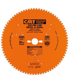 Дисковая пила CMT 305x25,4 мм, Z 60 для резки стали, фото  | SNABZHENIE.com.ua