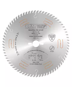 Пила дискова 400 х 30 мм, Z 96 хромована ORANGE CHROME, малошумна CMT (285.696.16M), фото  | SNABZHENIE.com.ua