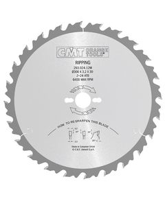 Дисковая пила CMT 300x35 мм, Z 24 для продольного пиления, фото  | SNABZHENIE.com.ua