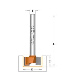 Фреза CMT для паза под петли 25,4x9,5x57 мм, хвостовик 12,7 мм, фото  | SNABZHENIE.com.ua