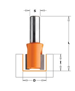 Фреза под петли 18x12x38 мм, хвостовик 8 мм, CMT 902.180.11, фото  | SNABZHENIE.com.ua