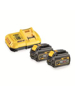 Зарядний пристрій DeWALT DCB118T2 з 2 акумуляторами XR FLEXVOLT, фото  | SNABZHENIE.com.ua