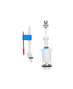 Клапан нижнего подключения ANIplast 1/2 для унитаза, фото  | SNABZHENIE.com.ua