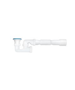 Сифон для душевого поддона ANIplast 1 1/2 х 40 мм, гибкий, с ревизией, фото  | SNABZHENIE.com.ua