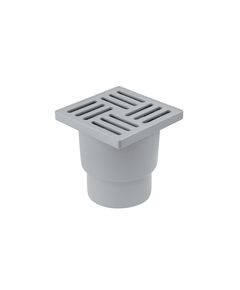 Трап ANIplast 110 мм с решеткой 15x15 см, вертикальный выпуск TА1210EU, фото  | SNABZHENIE.com.ua