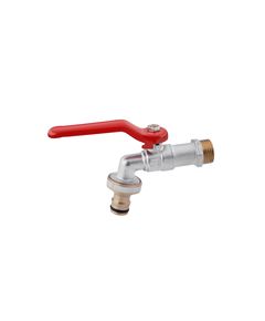 Кран для полива Karro 1/2 PN40 KR-2001А с латунным соединением, фото  | SNABZHENIE.com.ua
