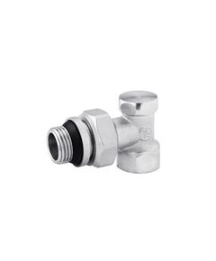 Кран радиаторный угловой Karro Super 1/2 KR-329 нижний, фото  | SNABZHENIE.com.ua