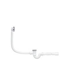 Сифон ANIplast 1 1/2х50 мм с Click-Slack для ванной EC155SEU, фото  | SNABZHENIE.com.ua