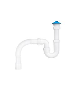 Сифон ANIplast 1 1/2х40 мм с резьбой для мойки, фото  | SNABZHENIE.com.ua