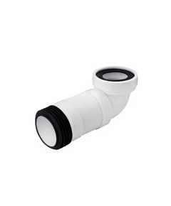 Гофра для унитаза ANIplast D-110 мм, длина 265-450 мм, фото  | SNABZHENIE.com.ua