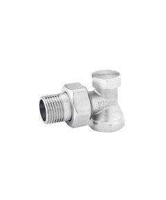 Кран радиаторный угловой Karro 1/2 KR-304 нижний для отопления, фото  | SNABZHENIE.com.ua