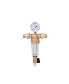 Фильтр самоочищающийся Karro 1/2 88044, прозрачный, фото  | SNABZHENIE.com.ua