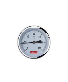 Термометр Karro 80 мм, до 120°C, модель KR-1039, фото  | SNABZHENIE.com.ua