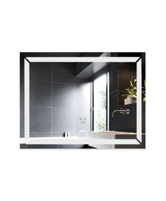 Зеркало Kroner KRP Spiegel HR1-9070 с LED и антизапотеванием 70 см, фото  | SNABZHENIE.com.ua